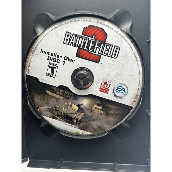 Battlefield 2 (PC-CD Rom, 2005) Complete in Box CIB 3 Disc Game Used - Picture 5 of 10
